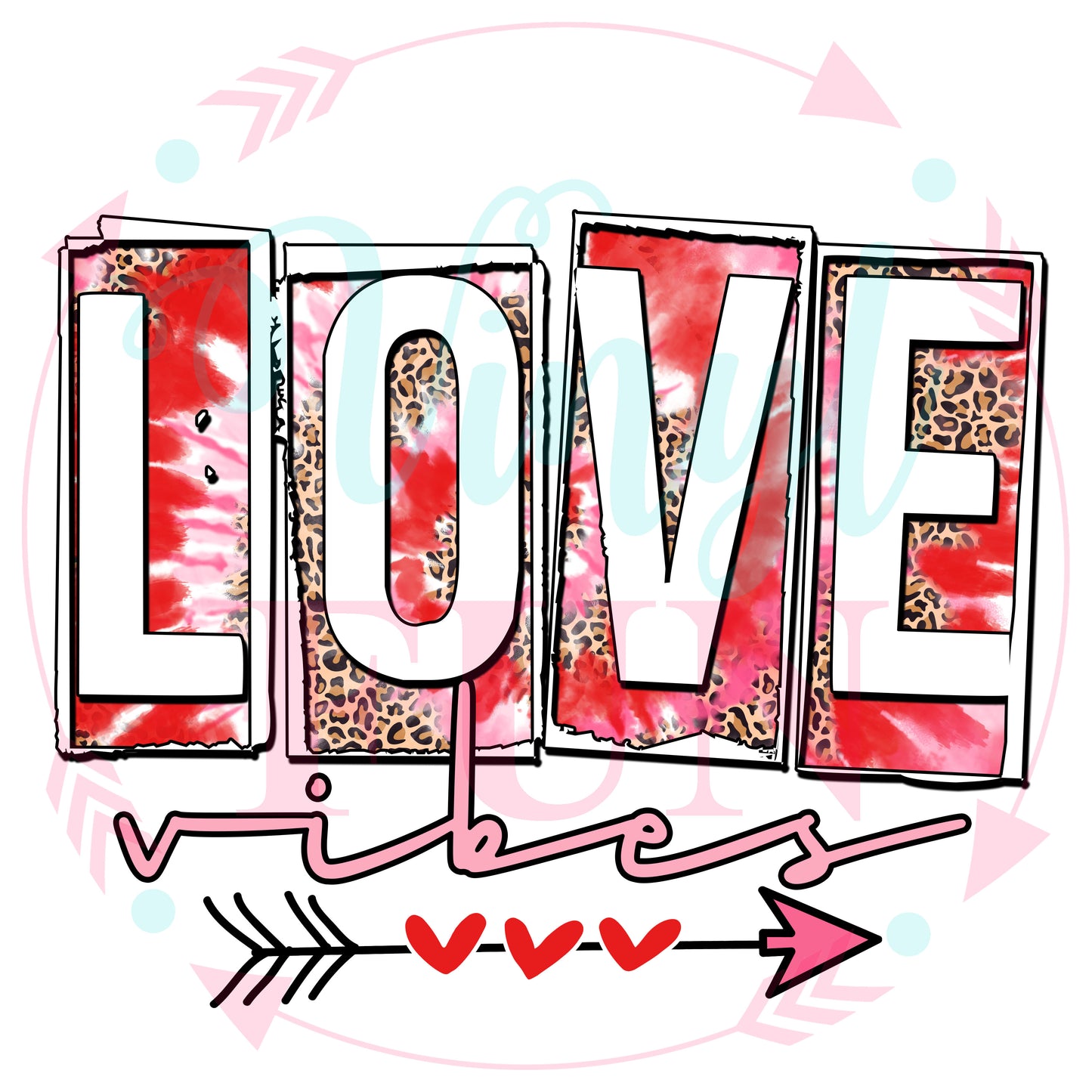 Love Vibes Decal -H80