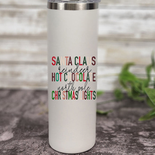 Christmas Words Decal -H127