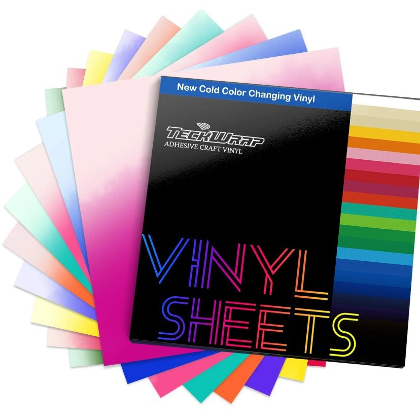 Color Changing Vinyl 9 Pack-TeckWrap