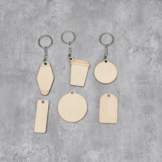 Wood Keychain