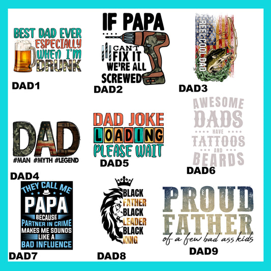 Father's Day -For Fabrics