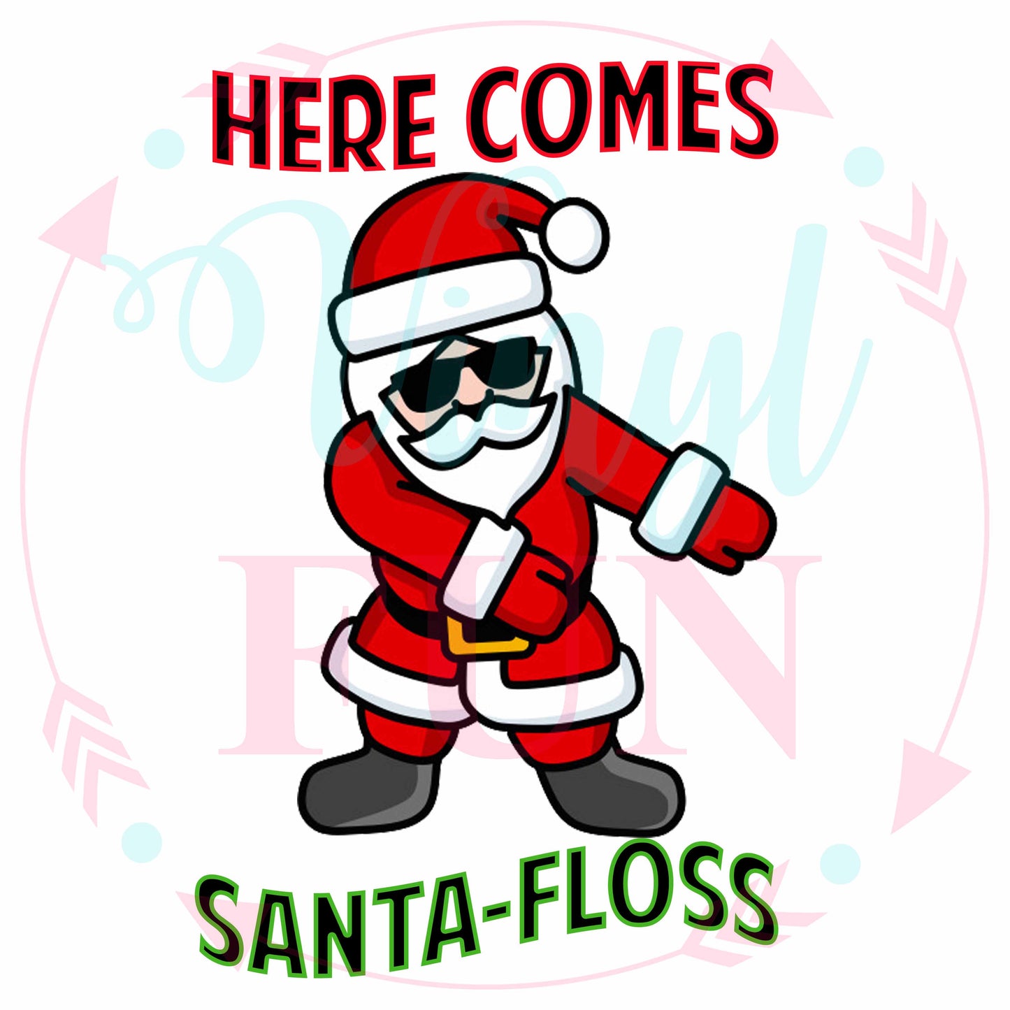 Santa Floss-Digital Download