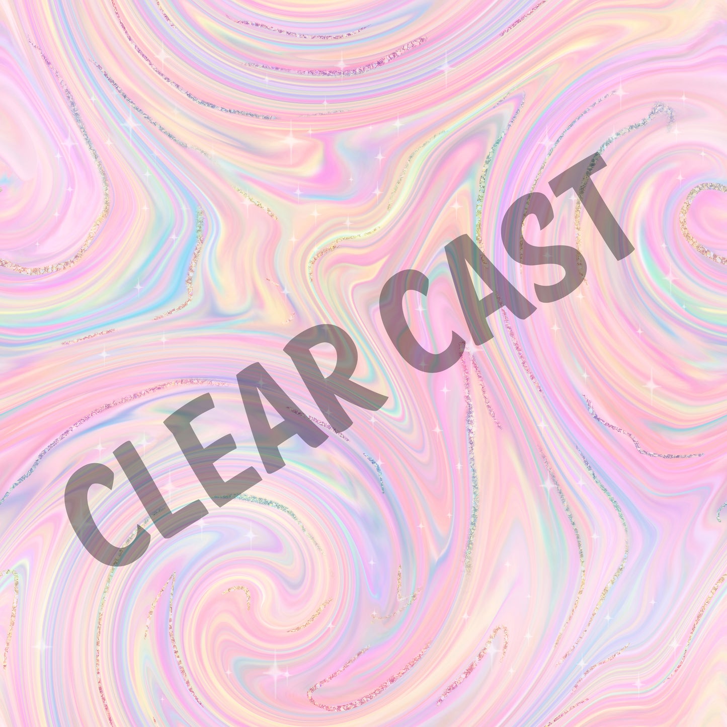 Pastel Swirl-Clear Cast