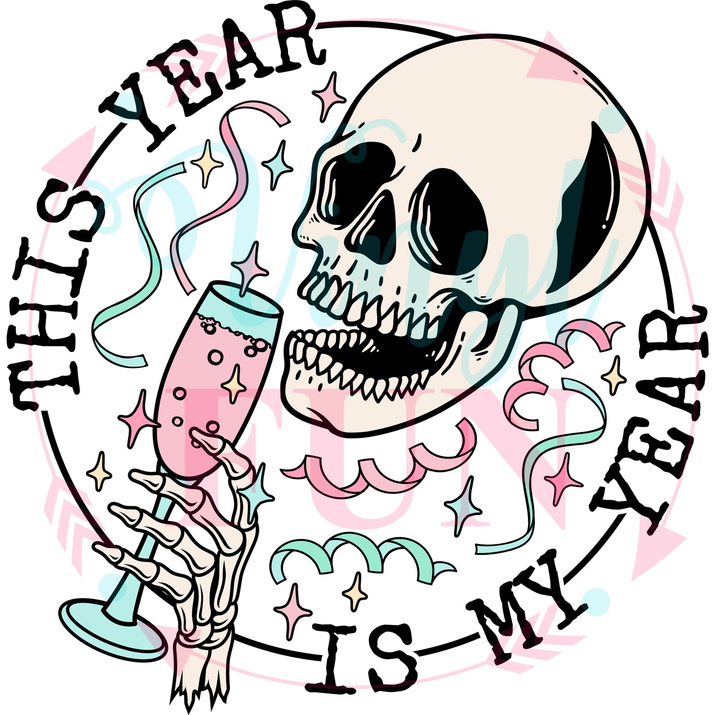 My Year Skull-H52