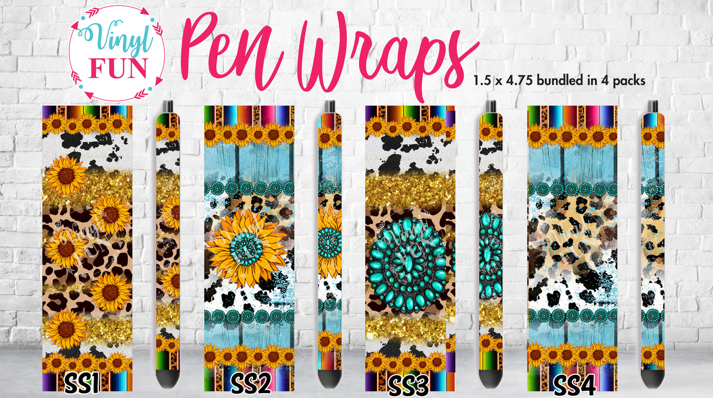Sunflower Serape Pen Collection