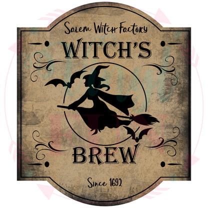 Witch's Brew Decal-L1
